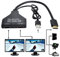 Chenyang Adaptateur répartiteur HDMI 1.3 HDMI 1 mâle vers 2 femelles Câble d'extension avec alimentation