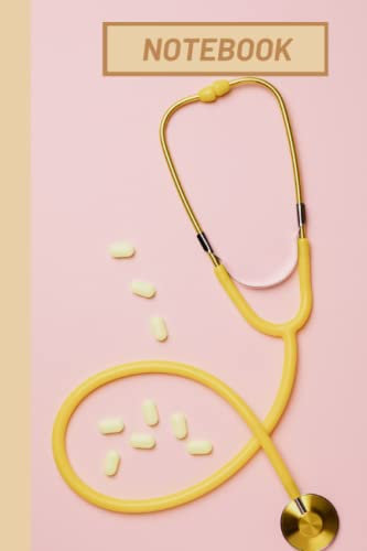 Notebook: Pink Medicine Notebook Blank Linead Journal