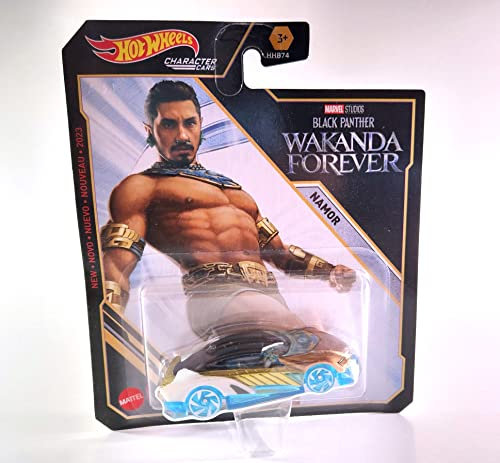 HOT Wheels Character Cars Marvel Wakanda Forever [NAMOR]
