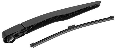 Rear Wiper Arm Blade Kit, Fydun Rear Window Wipers Windscreen Windshield Window Wiper and Arm Rear Windshield Wiper Arm Set Car Accessory Rubber ABS for Kuga 12
