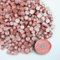 Tomgenrine Premium Siegelwachs-Perlen - 520 Stück in Roségold für Briefe, Grußkarten, Weinflaschen & Bastelarbeiten | Hochwertige Qualität für Hochzeitseinladungen, Party-Deko & DIY-Projekte