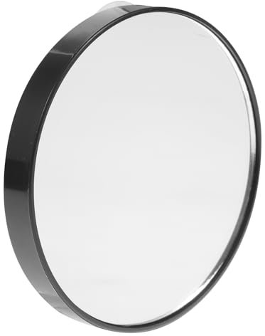 FRCOLOR 5x Magnifying Mirror Pocket Makeup Mirror Bathroom Magnifying Compact Suction Cup Small Wall Makeup for Women