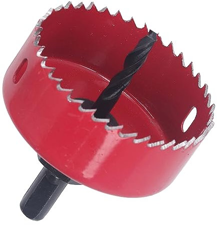 Broca de Hoja de Sierra Perforadora, Broca de Sierra Eléctrica de Enfriamiento Al Vacío 67mm M42 Acero Ahorro de Tiempo para Madera