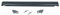 LUTH Premium Profi Parts Joint de porte compatible avec Siemens 00745677 Joint bas de tablier pour lave-vaisselle