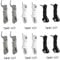 Gentpovth 6 pares Cordones Elásticos Sin Nudo con Hebilla Metal, Cordones ajustables duraderos, Cordones Planos, Para Niños y Adultos, para calzado deportivo casual y zapatillas deporte