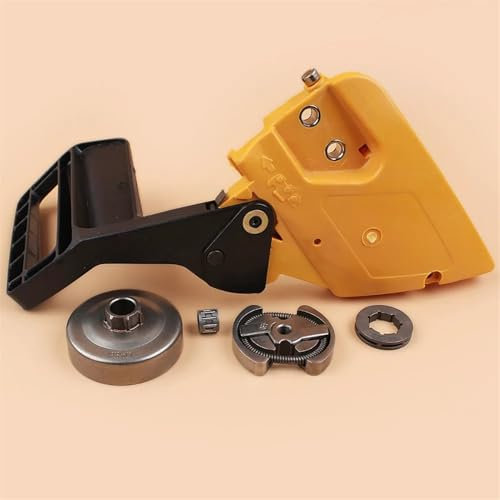 LALAL Brake Handle Clutch Cover Clutch Drum Kit for Partner 350 351 McCulloch MAC 335 435 440 Chainsaw Parts 530014949