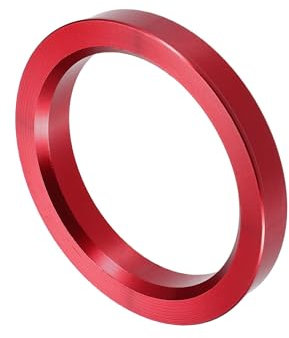 DUANSIYU Zentrierringe 4 stücke OD 72,6mm 73,1mm Zu ID 57,1mm 60,1mm 67,1mm 65,1mm Auto Reifen Zentrierung Hub Centric Ringe Rad Bohrung Zentrum Rot Radnaben-Zentrierringe(73.1-64.1mm)