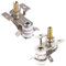 Compact Electric Oven Thermostat Mechanical Adjustable Temperature Repair Parts Accessories Metal