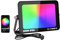 RIGIDON 1x 200W RGB LED Strahler APP-Steuerung, 20000LM RGBW Farbwechsel Flutlicht, Smart Dimmbar Timer Bunt Fluter Lampe Für Party Garten Baum Landschaft, Disco Feiern, Außen/Innen Wasserdicht IP66