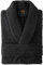 Top Towel Elegant-Accappatoio per Donna e Uomo 100% Cotone, 500 g/m² -Opzione con o Senza Cappuccio-Morbido e Assorbente per Doccia, Spa e Piscina, Nero, L Unisex-Adulto
