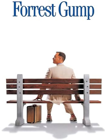 Love By Canvas Forrest Gump Filmposter, Filmkunstdruck (A3)