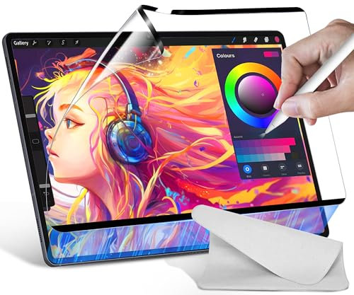 manlian Magnetischer Papier Schutzfolie für Samsung Galaxy Tab S10 Ultra/S9 Ultra/S8 Ultra 14.6 Zoll, wie auf Papier Schreiben/Zeichnen, Abnehmbar und wiederverwendbar, Papier Displayschutz.