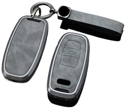 Coque de protection pour clé télécommande intelligente de voiture, Compatible Pour Audi A1 A3 A4 A5 A6 A7 A8 Quattro Q3 Q5 Q7 2009-2015, ensemble d'accessoires de protection pour porte-clés