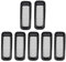 Griglia del Radiatore Per Jeep Patriot 2011 2012 2013 2014 2015 2016 2017 Griglia Anteriore In Rete Per Radiatore Auto Nera Lucida/cromata 7 Pezzi Griglia Anteriore(Nero)