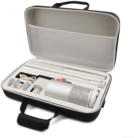 Hartschalenkoffer für XGIMI MOGO 2 Pro Projektor, EVA-Hartschalen-Reisetasche für XGIMI MoGo 4 (2025), stoßfest, wasserdicht, sicher und stilvoll (schwarz)