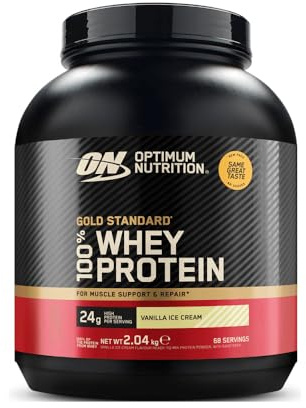 Optimum Nutrition 100% Whey Gold Standard (2000g) Vanilla Ice Cream - Eiweiße - Molkenprotein-Mischung
