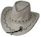 Emeco Cowboy-Hut Western-Hut Cow-Girl Texas Square-Dance Karneval Fasching PU-14 (BEIGE)