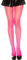 PrettyLoveHose Collant Résille Classique (Noir, Beige, Blanc, Marron, Jaune, Bleu, Rose, Rouge, Vert) (Rose Fluo)