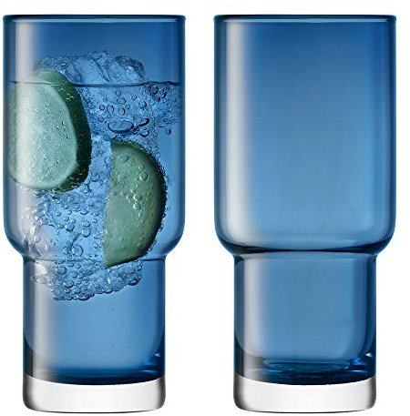 LSA UT62 Utility Highball 390 ml Clear x 2