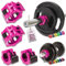 C.P.Sports - Chiusure per manubri da 25 mm, 28 mm, 30 mm, 50 mm per manubri Lunghi, bilanciere Corto, bilanciere, Collare Barbell, Chiusura Rapida e sicura
