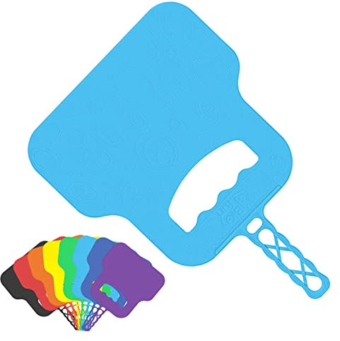 4BIG.Fun Ventagli per barbecue a nido d'ape per barbecue, barbecue, camino, di ricambio, colore turchese