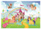 Fototapete Einhorn Regenbogen Kinderzimmer Mädchen Wandtapete Vlies Tapete Latexdruck UV-Beständig Geruchsfrei Hohe Auflösung Montagefertig (13882, V8 (368x254 cm) 4 Bahnen)