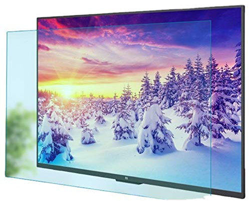 BDSHL Anti Blaulicht TV Displayschutzfolie, LED Anti-Glare Augenschutz Displayschutzfolie, Display Anti-Kratzer Schutzfolie HD Glänzend & Matt Filter