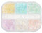 FOMIYES 1 Box Nail Art Accessories Nail Gems Nail Decor Mermaid Nail Sequins Nails Decoration Mermaid Nails Rhinestones Nail Art Decoration Nail Bubble Resin Mermaid Beads Flat