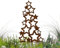 Terma Stahldesign Edelrost Gartenstecker Figur Weihnachtsbaum Sterne Handmade Germany, tolle gartendeko aus Rost-Metall, deko rostoptik, Rostfiguren Weihnachten, Rostdeko