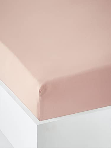 VERTBAUDET Drap-Housse uni bébé Rose pâle 60X120