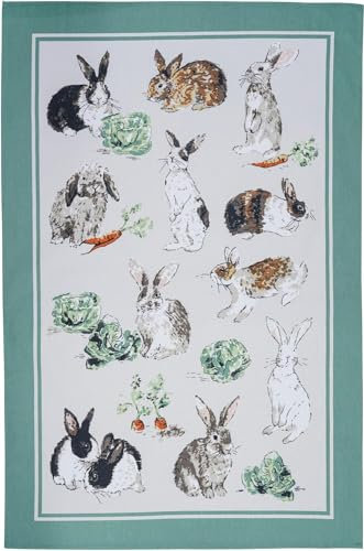 Ulster Weavers - Hase Patch - Geschirrtuch - Baumwolle - Einheitsgröße in Grün