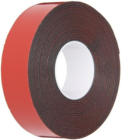 5M VHB Doppelseitiges Klebeband, 5M Länge, 25mm Breite; Hochleistungsmontage Wasserdichtes Schaumband -Ideal für Wand- und LED-Lichtbänder, Dekoration im Auto, Zuhause und Büro