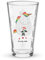 Mr. & Mrs. Panda Premium Trinkglas Einhorn Traurig, Premium Glas, 475 ml