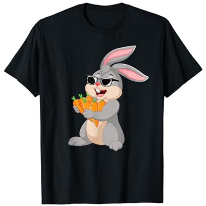 Oster Hase Ostergeschenk Mädchen Damen Kinder Osterkostüm T-Shirt