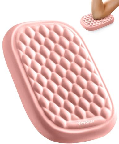 Vaydeer - Reposabrazos de espuma viscoelástica para escritorio, más grande y más grueso: soporte ergonómico para mouse, alivio del dolor de muñeca para computadora, laptop, trabajo, escritura, juegos,