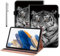 BOLELAW Case for Samsung Galaxy Tab A6 10.1 2016 (SM-T580/SM-T585) with [Stand Function] [Card Slot] [Pen and Pen Holder] PU Leather Folio Flip Tablet Case, Tigers
