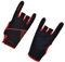 TOGEVAL 1paar Silikon Anti-rutsch Bowling-Handschuhe Für Herren Atmungsaktive Elastische Sporthandschuhe Rot XL Für Bowling Und Fitnessaktivitäten