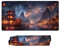 Black Mouse Mat Gaming Mouse Pad Xxl Ancient Building Mouse Pad Desk Mat Large 1200x600 Large Mouse Mat Non-Slip Base With Stitched Edges Water Resist Mouse Mat Desk Mat for Home Office Gifts 3-G
