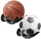 YFCJYBF 2 Stück palmenförmiger Basketball-Aufbewahrungsregale, kreative Aufbewahrungsregale für Basketbälle, Fußbälle，Ballhalter Hand Ultra Sicher Stabil，ballhalter、Basketball deko、ballhalterung Wand