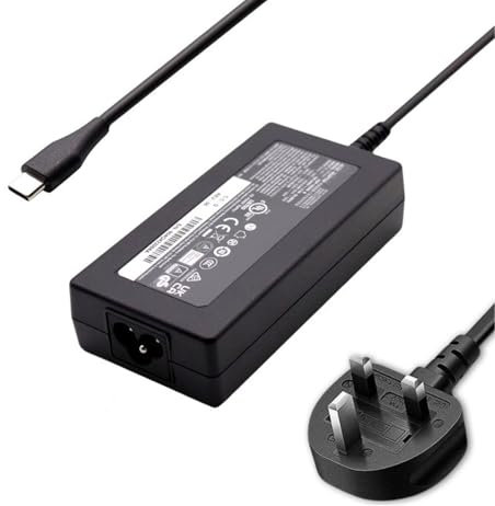 100W USB-C Power Adapter Fast Charger Replacement For Mac book Pro, iPad, Lenovo, HP, Dell, Asus Laptops and All USB -C Port Devices, Charge Type-C 100W 96W 90W 87W 65W 45W 30W Device