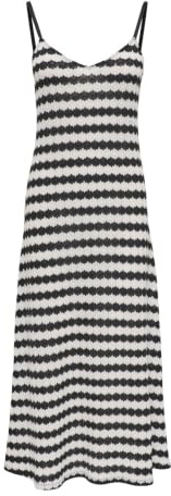 ONLY Damen Onlevara S/L Stripe Dress JRS Noos Onlevara S/L Stripe Dress JRS Noos (1er Pack)