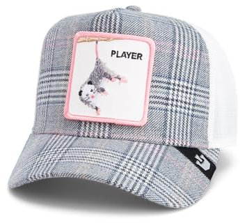 Goorin Bros. Trucker Cap Moon Possum Navy Dunkelblau Weiß, Size:OneSize