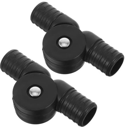 BEBEMOKO 2pcs Replacement Parts for Rattan Chairs Reclining Chair Connector Tube Adapter Furniture Connector