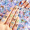 BelleVive 60 Stück Schmetterlings-Nagel-Charms für Nägel, Schmetterlingsnägel, Strasssteine, Frühlings- und Sommer-Schmetterlinge, Harznägel, Edelsteinschmuck, 3D bunte Schmetterlinge