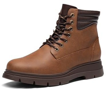 Bruno Marc Stivali Uomo con Lacci Classici Chukka Boots Biker Moto Scarpe Casual Stivaletti