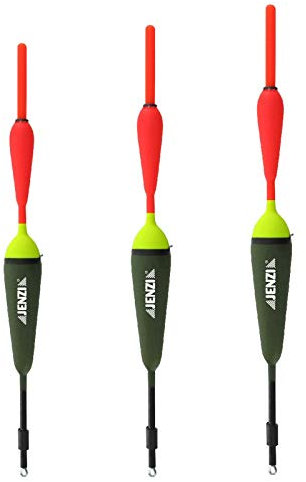 Stollenwerk Jenzi Angeln Allround Knicklicht-Pose & Laufpose - 3 Stück - Tragkraft 3g + 4g + 6g