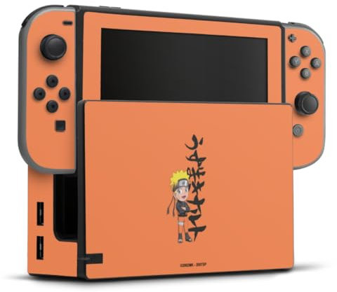 DeinDesign Autocollant Compatible avec Nintendo Switch Sticker Film Autocollant Produit sous Licence Officielle Manga Naruto Shippuden