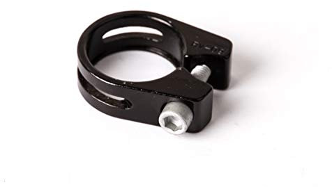 Fahrrad Sattel Klemm Ring 31,8mm Sattelstützen Klemme Schelle Schwarz