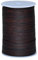 Cords Essentials Round Genuine Leather String Cord, Rope for Jewelry Making, Necklaces, Bracelets, Kumihimo Braiding, Wraps, Crafts and Hobby Projects (Distressed Light Brown, 2.0 MM)
