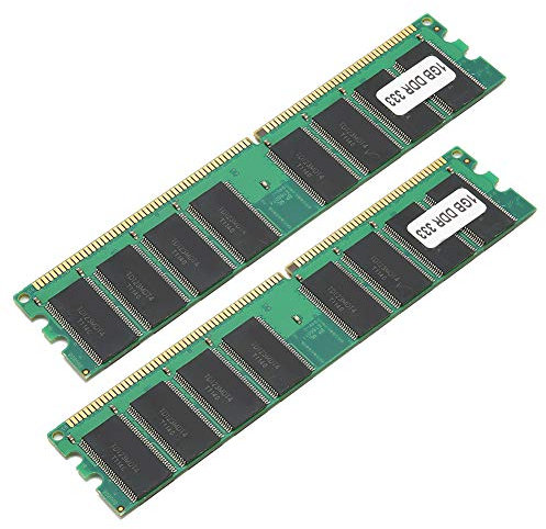 2-teiliges Speichermodul, Desktop-Speicher-Karte, 1 GB DDR 333 MHz PC-2700 184Pin 16 Körner auf Beiden Seiten Desktop-Speicher-Stick- für Desktop-Computer